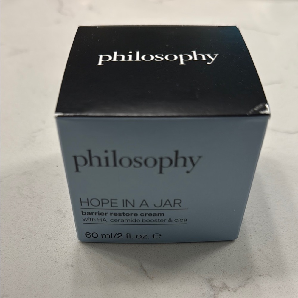 NIB Philosophy Hope in a Jar Barrier Restore Cream